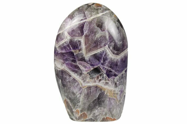 Tall, Free-Standing, Polished Chevron Amethyst - Madagascar #191478